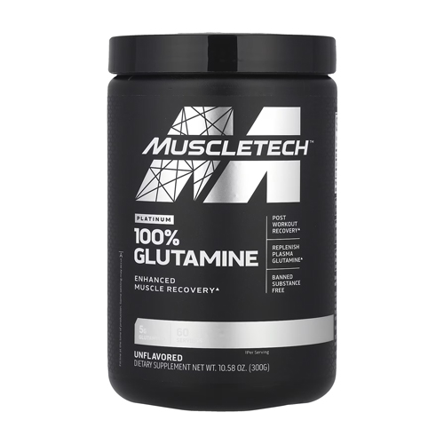 پلاتینیوم 100% گلوتامین ماسل تک | Platinum 100% Glutamine Muscletech