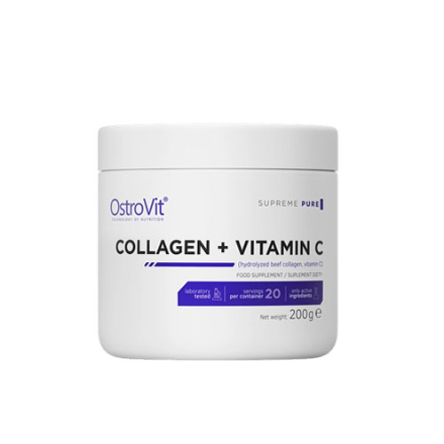 کلاژن و ویتامین سی استروویت 200 گرم OstroVitCollagen + Vitamin C