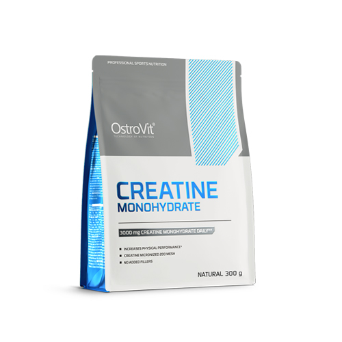 کراتین مونوهیدرات استروویت 300 گرمی کیسه ای OstroVit Creatine Monohydrate