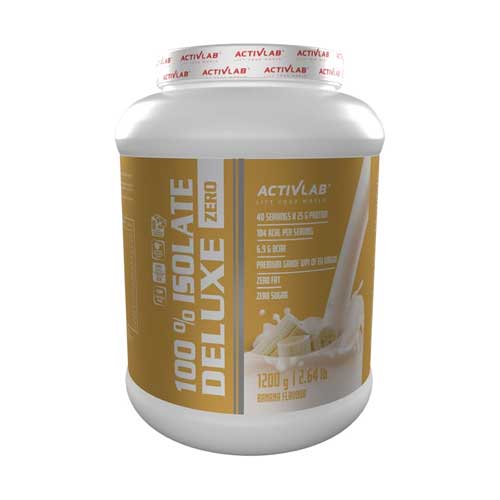 پروتئین ایزوله دلوکس اکتیولب ACTIVLAB 100% Isolate De Luxe 1800g