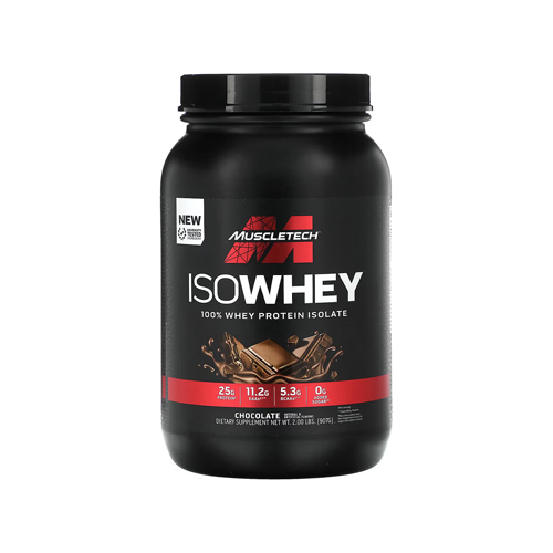 ایزو وی ماسل تک | IsoWhey 100% Whey Protein Isolate Muscletech 907g