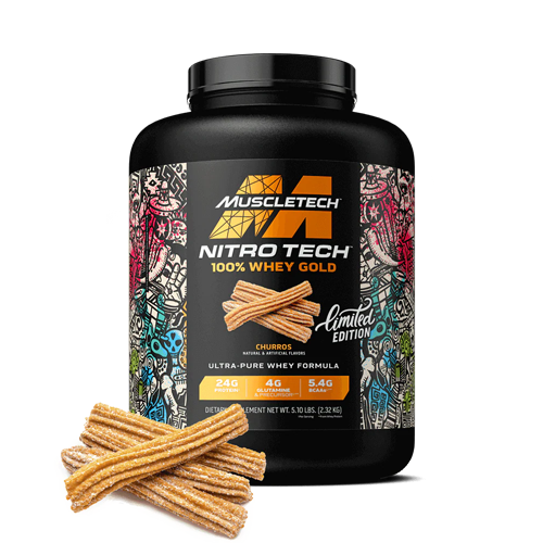 وی گلد لیمیتد ادیشن ماسل تک MuscleTech Nitro-Tech Whey Gold Limited Edition